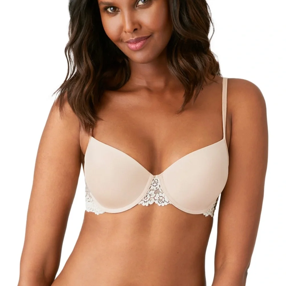 Wacaol Embrace Lace Petite Push Up Underwire Bra, Size 30C - Picture 1 of 13